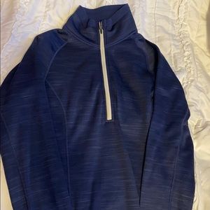 Blue Quarter-zip